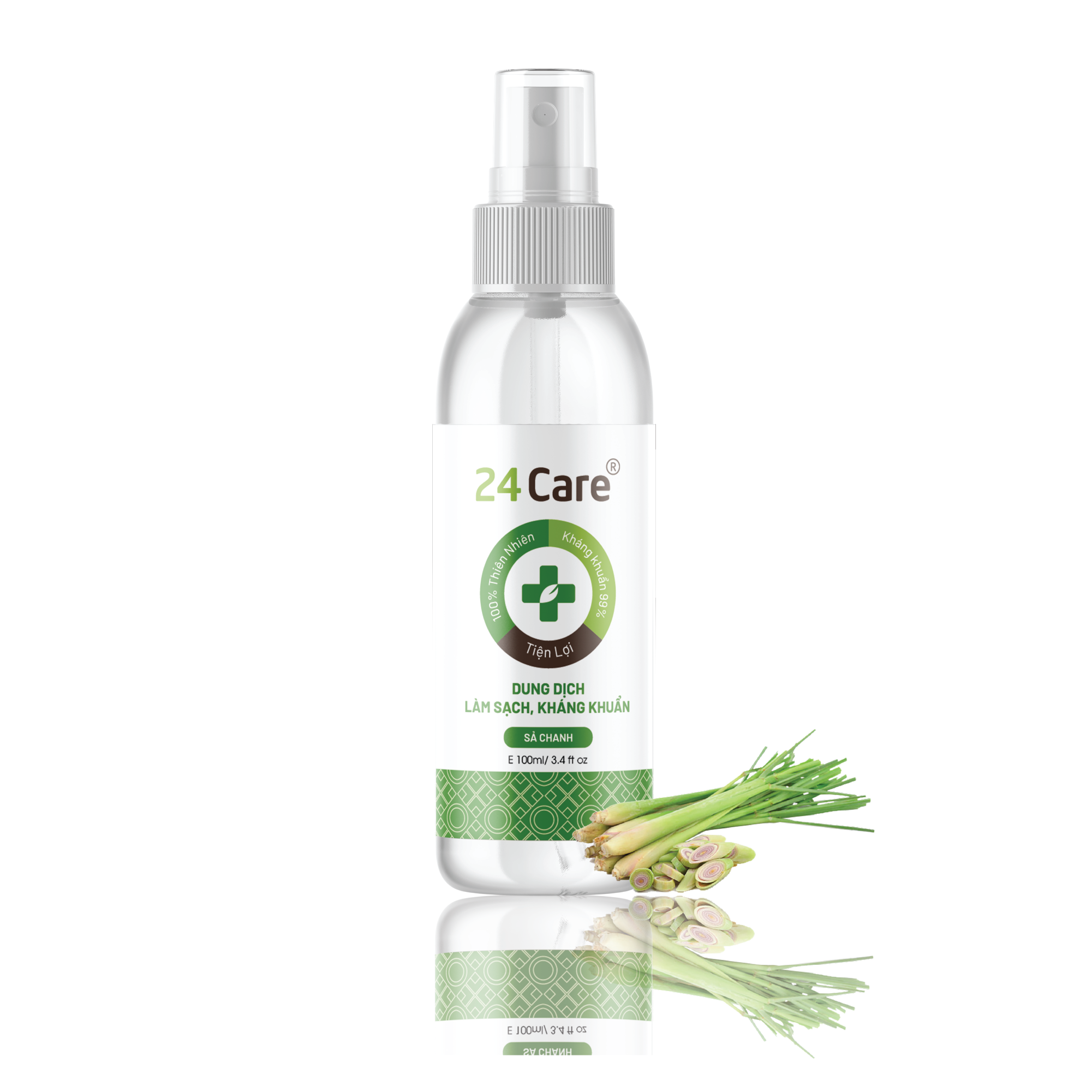 Donald and Dolphin Properties Lemongrass and Lemon Disinfectant Spray