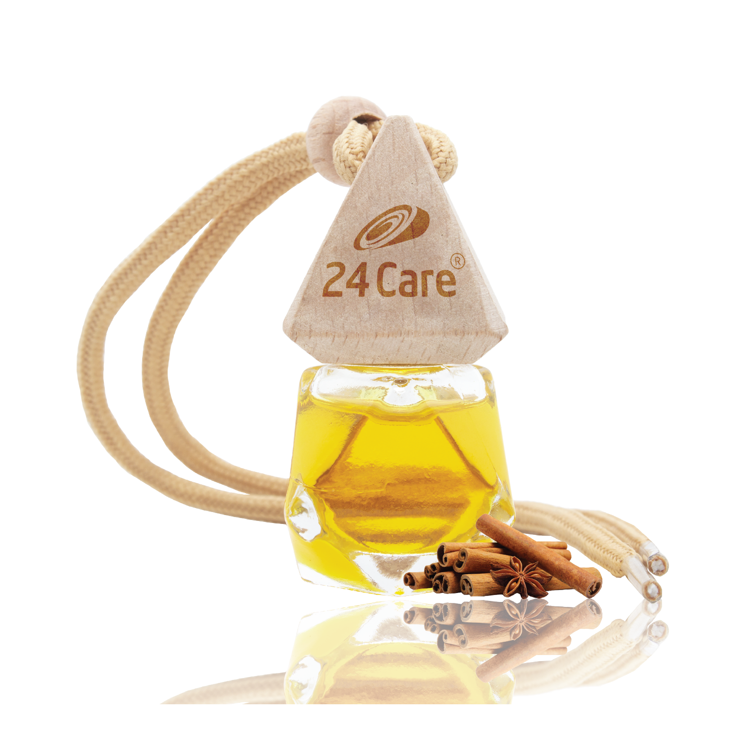 Donald and Dolphin Properties Cinnamon Essential Oil Car Air Freshener